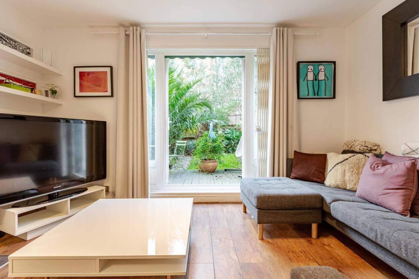 Ferienwohnung Charming 2-Bed Garden Flat London Exterior foto
